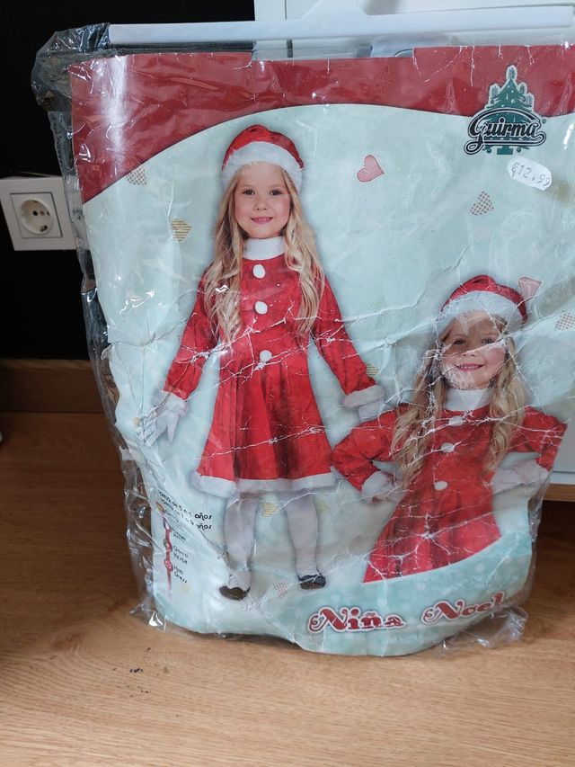 Disfraz niña Noel