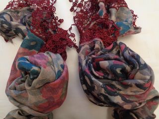 Foulard reversible