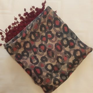 Foulard reversible