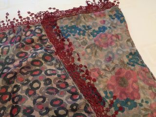 Foulard reversible