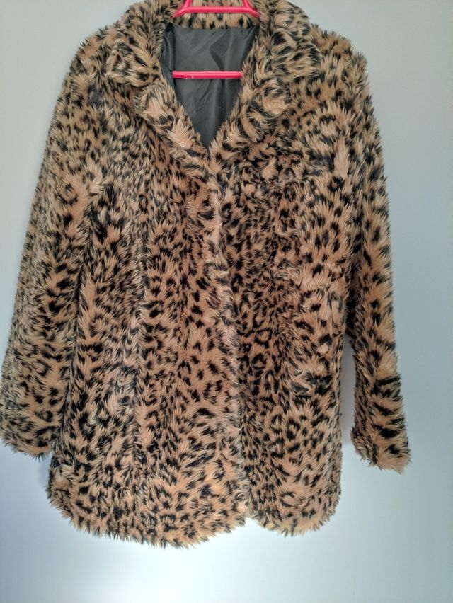 Abrigo de peluche Talla S