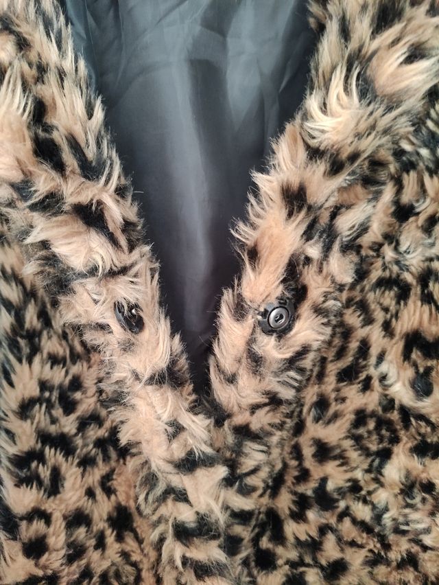 Abrigo de peluche Talla S