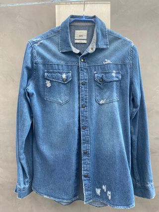 Camisa vaquera Hombre Talla-S