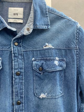 Camisa vaquera Hombre Talla-S