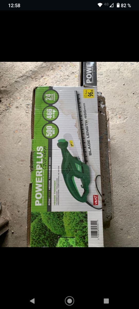 Cortasetos electrico