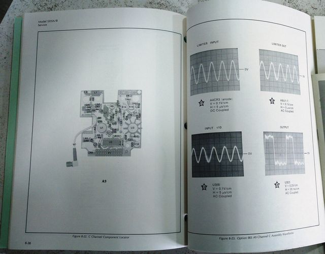 Frecuencimetro HP 5315A-B . Manual uso+esquemas
