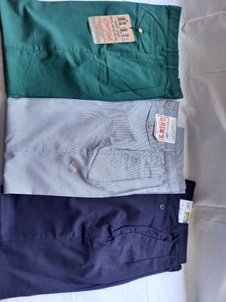 Lote 3 Pantalones cro T 38 GRIN'S, LOIS T WRANGLER