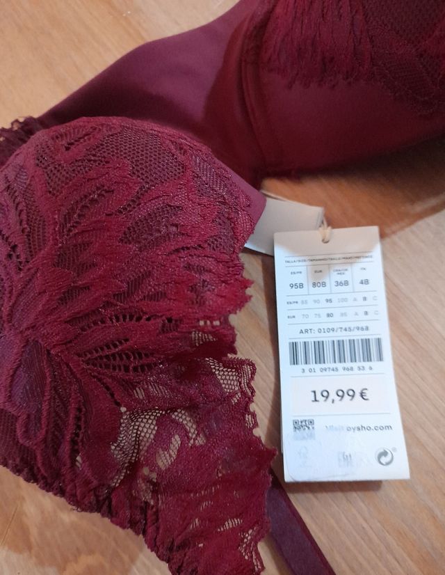 SUJETADOR T/ 95 B. (OYSHO).