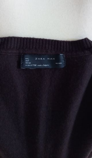 chaleco de hombre marrón. puede ser unisex. 