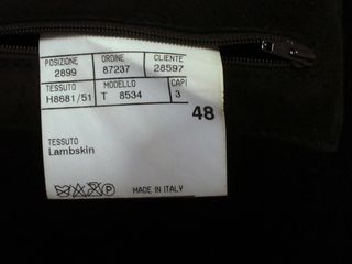 CANALI - PELLIZA OVINO - MARRÓN CHOCOLATE -t.48 