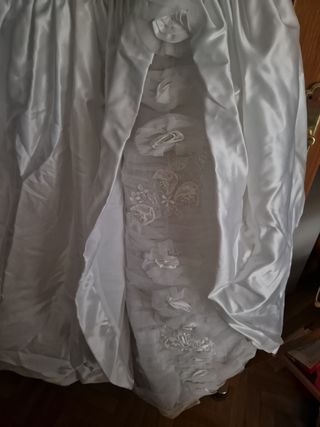vestido de novia vintage con can-can  (7 FOTOS)