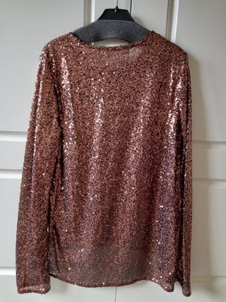 Top de fiesta de Mango talla S