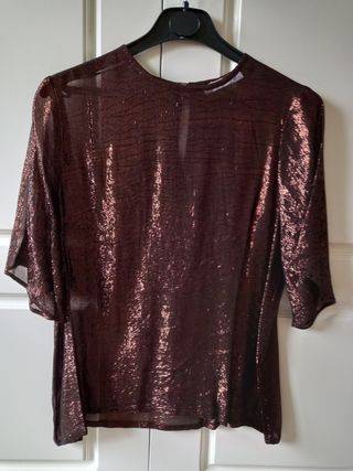 Top de fiesta de Mango talla S
