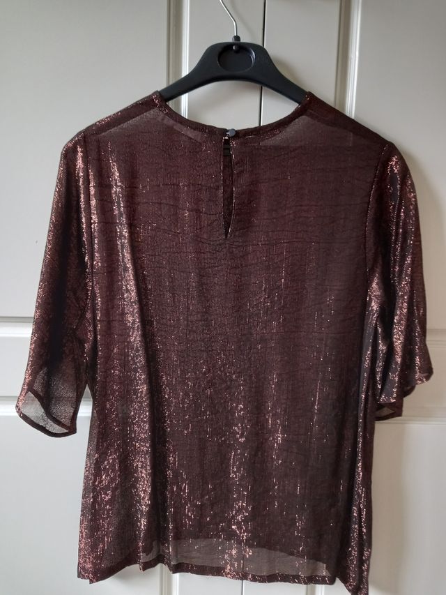 Top de fiesta de Mango talla S