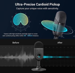 Micrófono USB SIMORR Wave U1 [SIN ABRIR]
