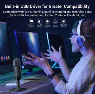 Micrófono USB SIMORR Wave U1 [SIN ABRIR]