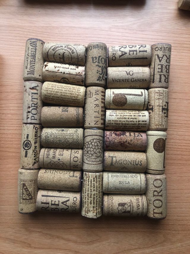 Salvamanteles de corcho