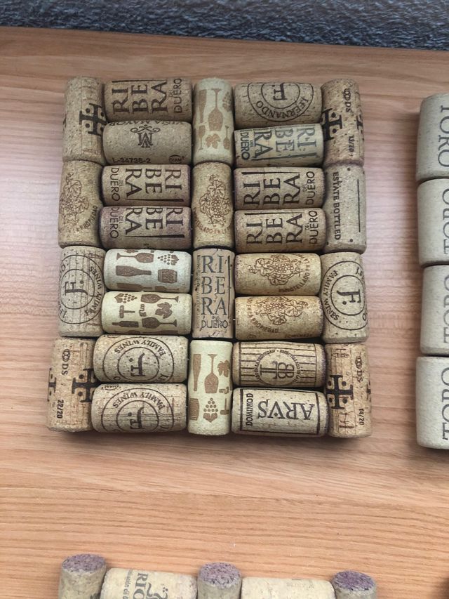 Salvamanteles de corcho