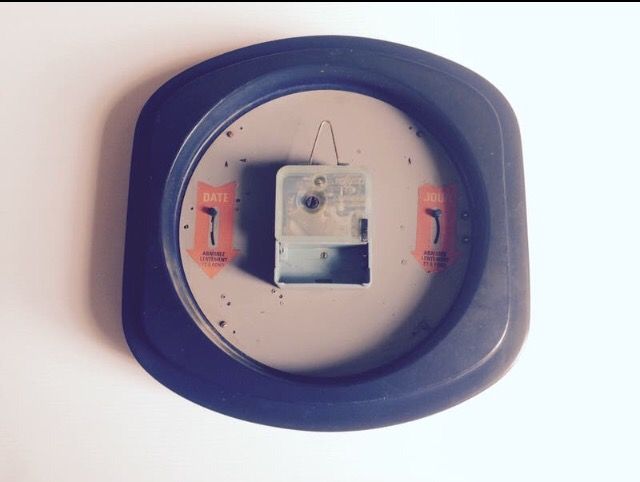 Reloj de pared retro