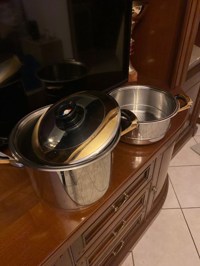 pentola in acciao 18/10