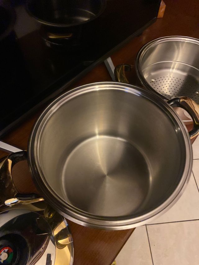 pentola in acciao 18/10