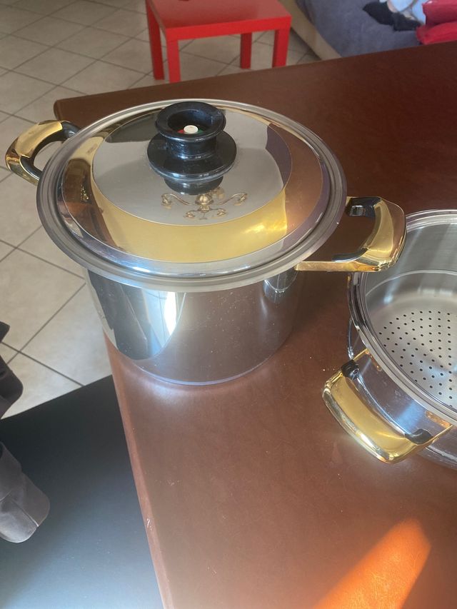 pentola in acciao 18/10