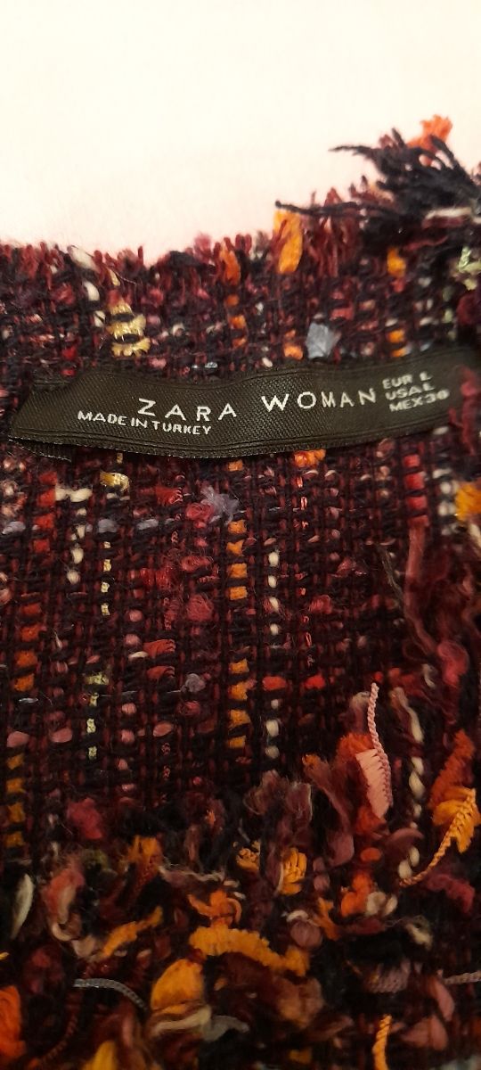 Maglia multicolor Zara Woman taglia L mai usata