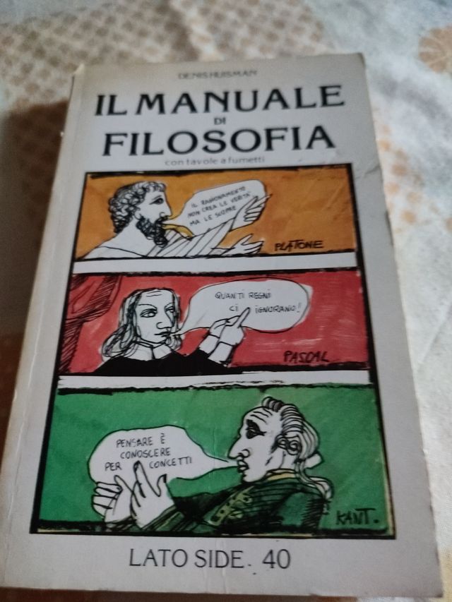 Il manuale di filosofia con tavole a fumetti