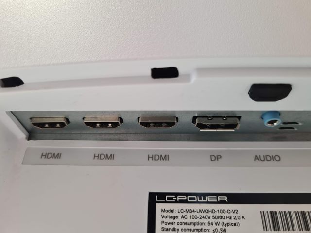 Monitor curvo 34' LC-M34 UWQHD-100-C-V2