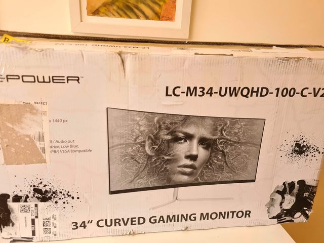 Monitor curvo 34' LC-M34 UWQHD-100-C-V2