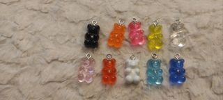 Colgantes/ abalorios osito