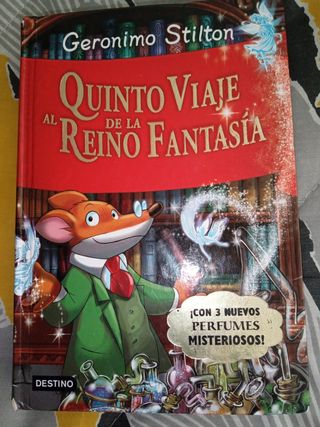 Libro de Gerónimo Stilton "Quinto Viaje al....."