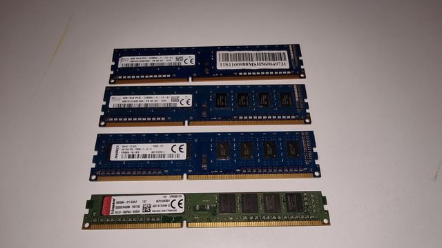 Memorias 4Gb Sobremesa DDR3 DIMM