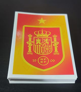 54 Cromos Los ídolos de la Roja + Cracks Mundiales