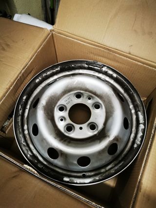 2 llantas de acero Fiat ducato 16