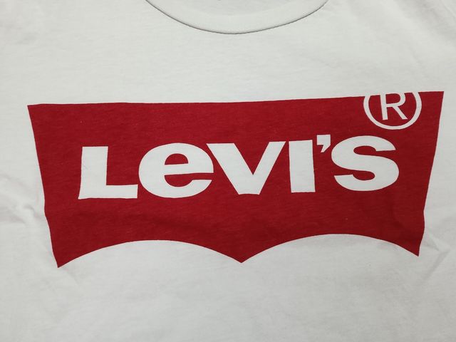 Camiseta "Levi's", Manga Corta, Blanca , Talla-XS