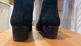 Botín negro. Talla 39