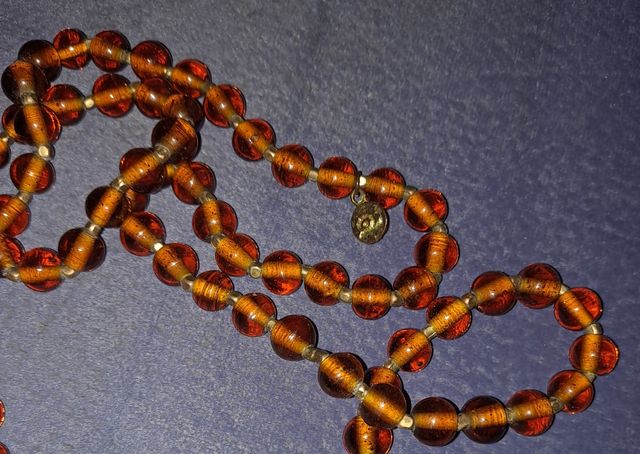 COLLAR LARGO TIPO ROSARIO