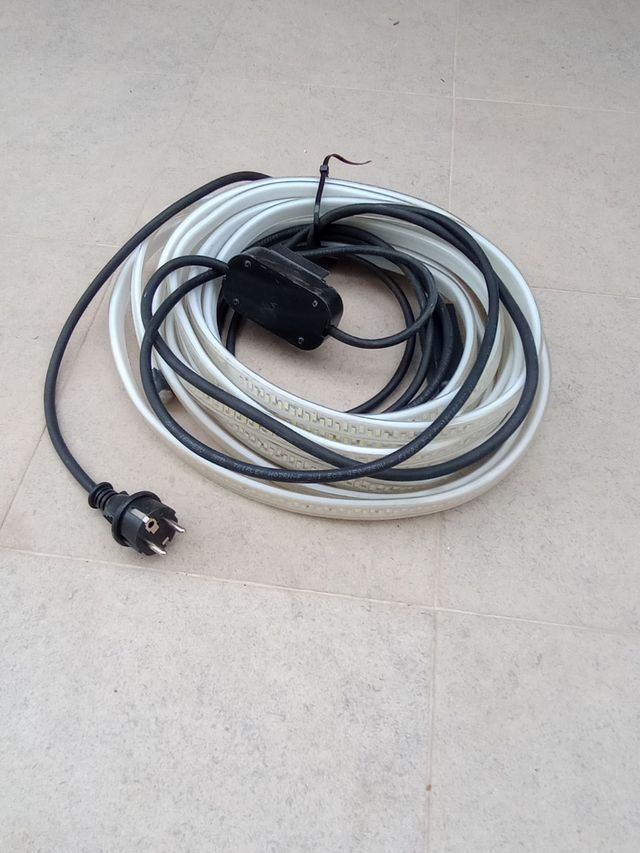 Manguera o guirnalda de luces led, 10 metros