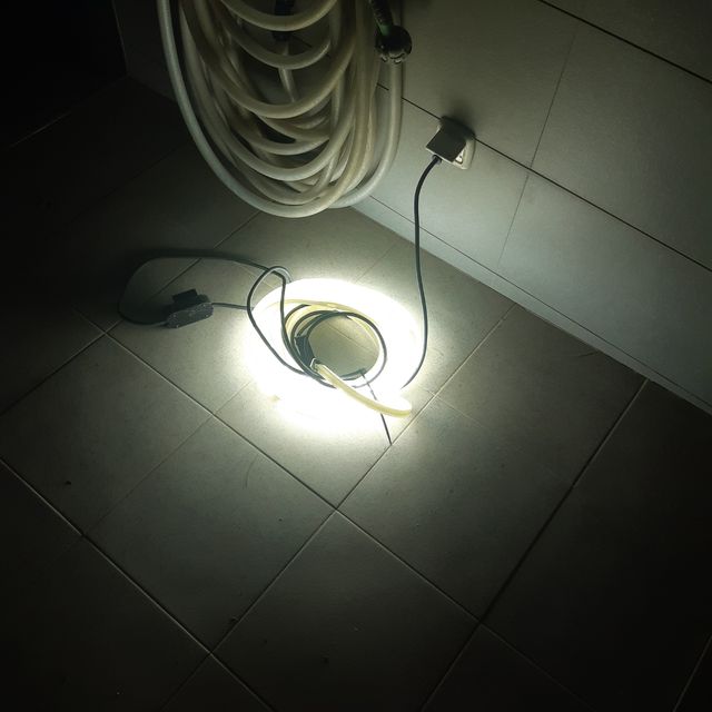 Manguera o guirnalda de luces led, 10 metros