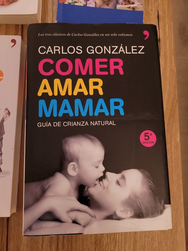 Libros maternidad, lactancia, parto y crianza.