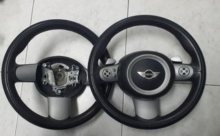 Volante Mini R53 con levas+multifuncion /Sin