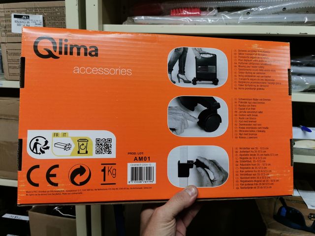 ESTUFA QLIMA PARAFINA