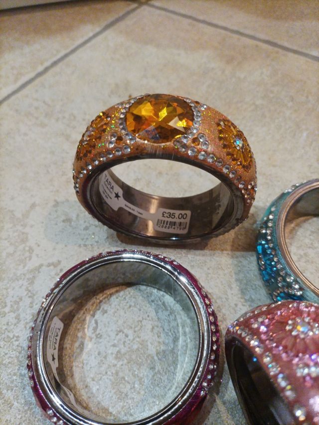 bracciali con strass -TARA