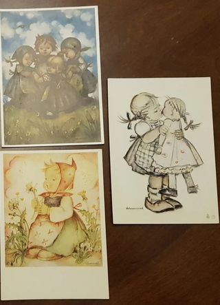 94 POSTALES. DE COLECCIÓN Ilustraciones/Hummel.