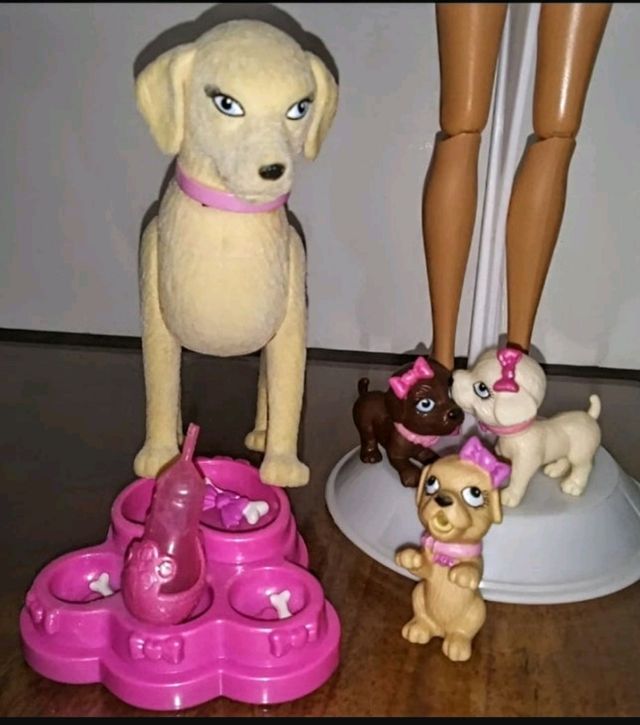 Barbie Luv me 3 puppies y Taffy de 2008