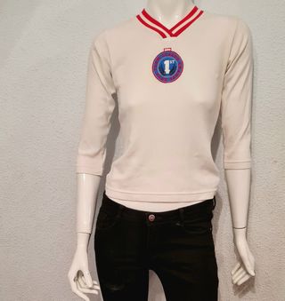 Camiseta blanca - Pull&Bear - Talla M