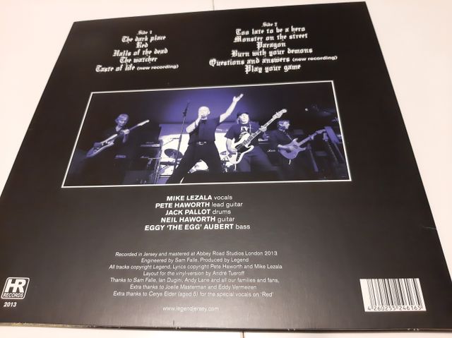 VINILO DE LEGEND -THE DARK PLACE-