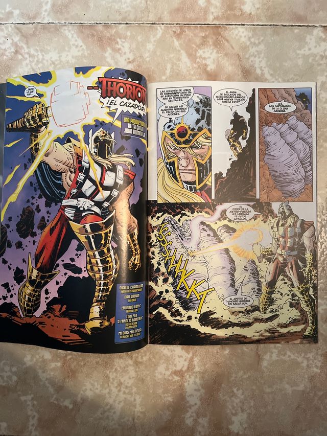 Comic Thorion de los New Asgods