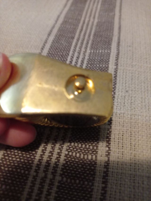 Relojes dorados metal pequeños